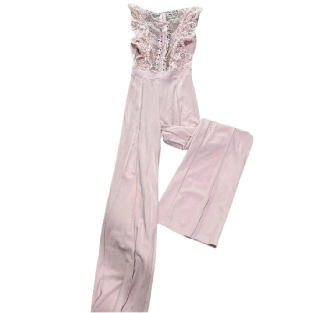 Maternity Pink Jumpsuit (A1)‎